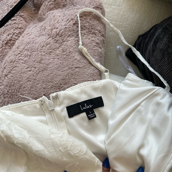 Lulus White Floral Romper - Picture 6 of 6